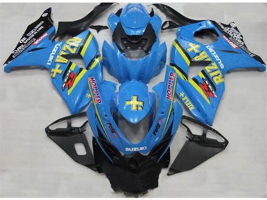 2009-2016 Blue Rizla Hopper Suzuki GSXR1000 Bike Fairings Canada