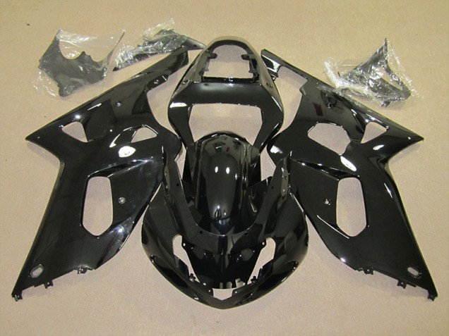 ABS 2001-2003 Black Suzuki GSXR600 Motorcycle Fairings Kit Canada ABS 2001-2003 Black Suzuki GSXR600 Motorcycle Fairings Kit Canada