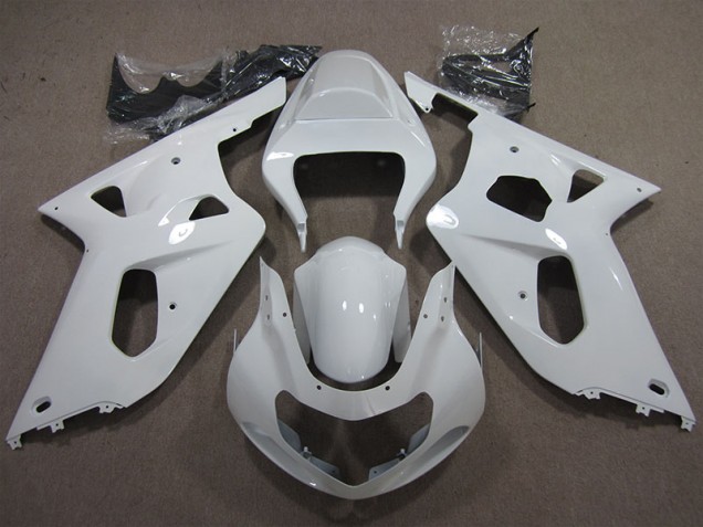 ABS 2001-2003 White Suzuki GSXR600 Motorcycle Fairings Canada ABS 2001-2003 White Suzuki GSXR600 Motorcycle Fairings Canada