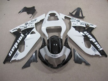 ABS 2001-2003 White Black Suzuki GSXR600 Motorbike Fairings Canada