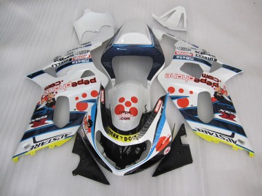 ABS 2001-2003 White Blue Dark Dog Suzuki GSXR600 Bike Fairings Canada