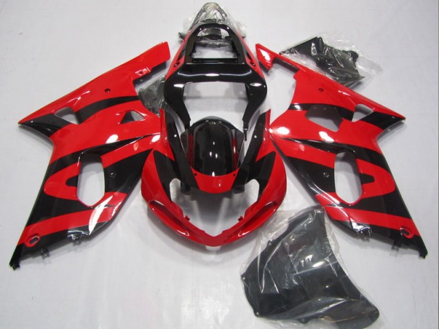 ABS 2001-2003 Black Red Suzuki GSXR600 Motorbike Fairing Canada ABS 2001-2003 Black Red Suzuki GSXR600 Motorbike Fairing Canada