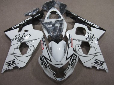 ABS 2004-2005 White Corona Extra Motul Suzuki GSXR600 Bike Fairing Kit Canada