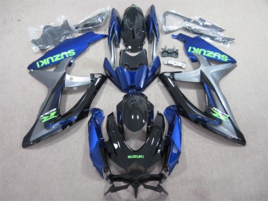 ABS 2008-2010 Blue Green Decal Suzuki GSXR600 Motorcylce Fairings Canada