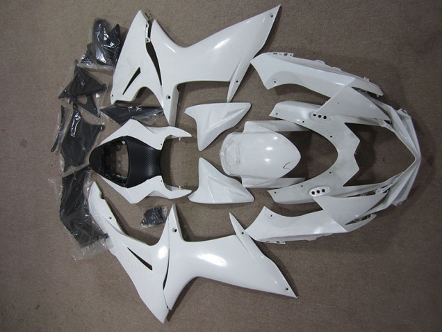 ABS 2011-2021 White Suzuki GSXR600 Replacement Fairings Canada ABS 2011-2021 White Suzuki GSXR600 Replacement Fairings Canada
