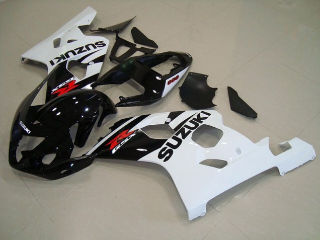 ABS 2004-2005 Black White Suzuki GSXR750 Bike Fairings Canada ABS 2004-2005 Black White Suzuki GSXR750 Bike Fairings Canada
