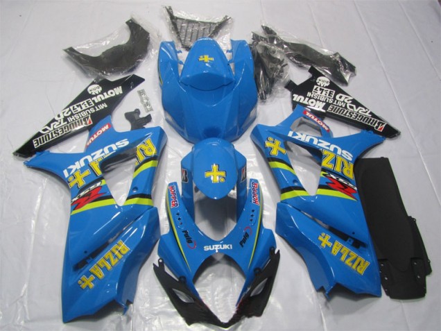 ABS 2007-2008 Blue Rizla Suzuki GSXR1000 Motorbike Fairing Canada ABS 2007-2008 Blue Rizla Suzuki GSXR1000 Motorbike Fairing Canada