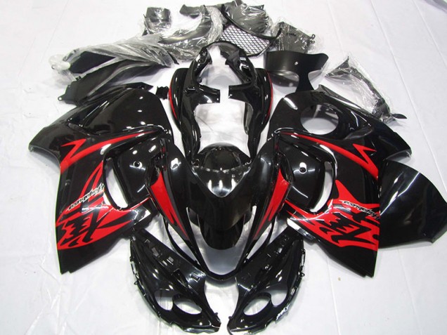2008-2019 Black Red Suzuki GSXR1300 Hayabusa Bike Fairing Kit Canada 2008-2019 Black Red Suzuki GSXR1300 Hayabusa Bike Fairing Kit Canada