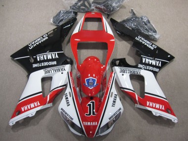 1998-1999 Red White Black 50 Yamaha YZF R1 Replacement Motorcycle Fairings Canada