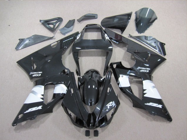 ABS 1998-1999 Black White Decal Yamaha YZF R1 Motorcycle Bodywork Canada ABS 1998-1999 Black White Decal Yamaha YZF R1 Motorcycle Bodywork Canada
