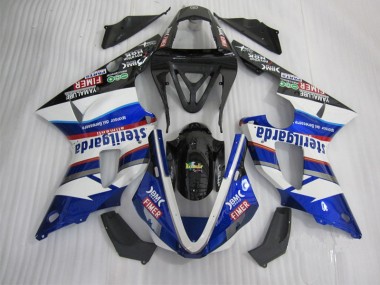 2000-2001 Black White Blue Santander Yamaha YZF R1 Replacement Fairings Canada