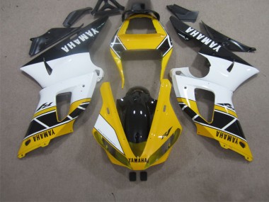 2000-2001 Yellow White Black Yamaha YZF R1 Motorbike Fairings Canada