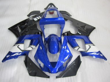 2000-2001 Blue Black White Yamaha YZF R1 Motorcycle Fairing Canada