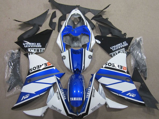 ABS 2000-2001 Blue White Blue White ENEOS Yamaha YZF R1 Motorcycle Fairing Kits Canada ABS 2000-2001 Blue White Blue White ENEOS Yamaha YZF R1 Motorcycle Fairing Kits Canada