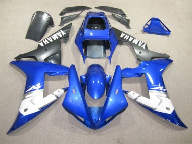 ABS 2002-2003 Blue White Yamaha YZF R1 Bike Fairing Kit Canada
