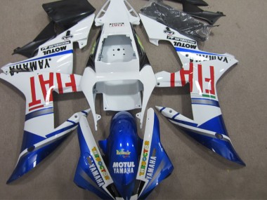 ABS 2002-2003 Blue White Motul Fiat Yamaha YZF R1 Motorcycle Bodywork Canada