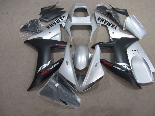 ABS 2004-2006 Silver Black Yamaha YZF R1 Motorcycle Fairings Canada
