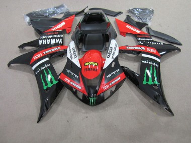 ABS 2004-2006 Red White Black Motul Yamaha YZF R1 Motorcycle Fairing Canada