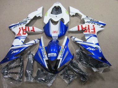 ABS 2004-2006 Blue White Motul Fiat Yamaha YZF R1 Motorbike Fairing Kits Canada