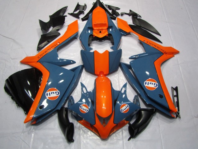 ABS 2007-2008 Red Gulf Yamaha YZF R1 Replacement Motorcycle Fairings Canada