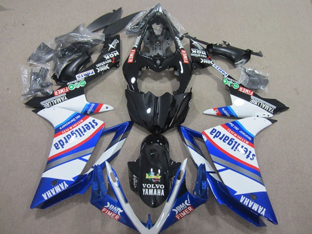 ABS 2007-2008 Black White Sterilgarda Yamaha YZF R1 Motorcylce Fairings Canada ABS 2007-2008 Black White Sterilgarda Yamaha YZF R1 Motorcylce Fairings Canada