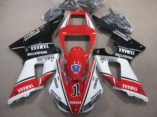 ABS 2009-2011 Red White Black Yamaha YZF R1 Motorcycle Bodywork Canada