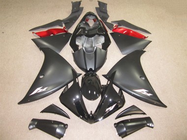 ABS 2009-2011 Black Yamaha YZF R1 Motorcycle Fairings Kit Canada