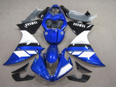 ABS 2009-2011 Blue White Yamaha YZF R1 Motorcylce Fairings Canada