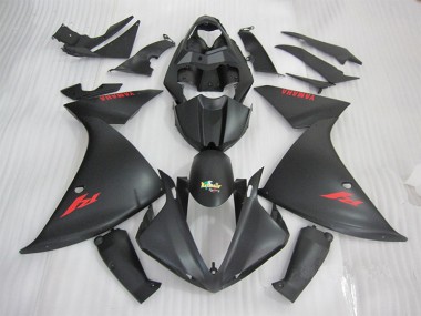 ABS 2009-2011 Black Red Yamaha YZF R1 Motorcycle Fairings Canada