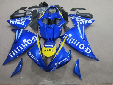 ABS 2009-2011 Yellow Monster Yamaha YZF R1 Motorbike Fairing Canada