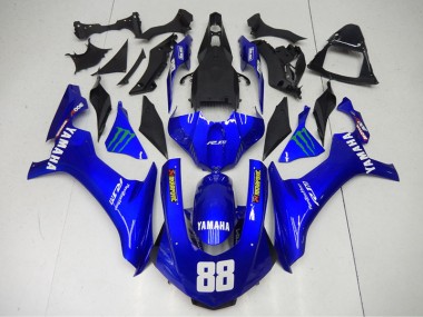 2015-2019 Blue Monster 88 Yamaha YZF R1 Motorcycle Fairings Canada