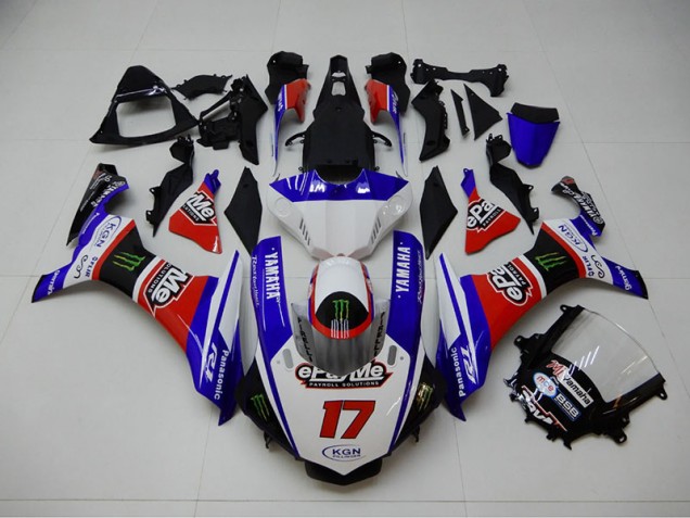 ABS 2015-2019 Blue Red KGN 17 Yamaha YZF R1 Replacement Motorcycle Fairings Canada
