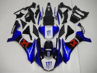 ABS 2015-2019 Black Blue Yamaha YZF R1 Motorbike Fairing Kits Canada