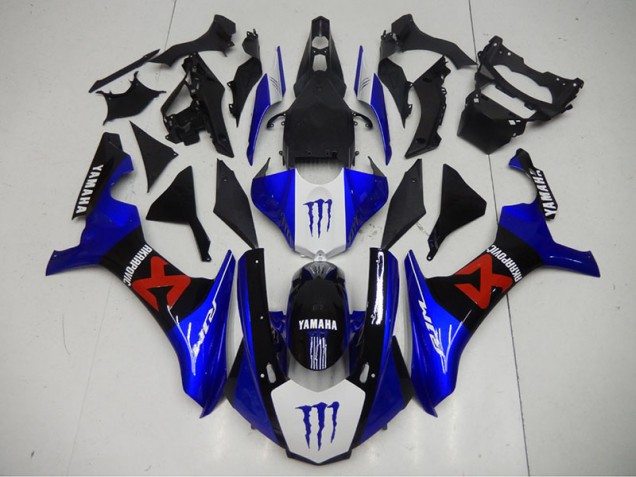 ABS 2015-2019 Black Blue Yamaha YZF R1 Motorbike Fairing Kits Canada ABS 2015-2019 Black Blue Yamaha YZF R1 Motorbike Fairing Kits Canada