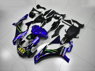 ABS 2015-2019 Blue Blue White ENEOS 46 Monster Yamaha YZF R1 Motorcycle Fairing Canada
