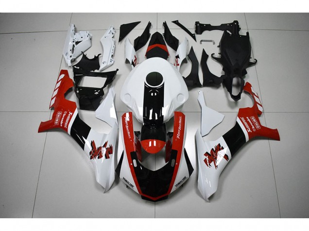ABS 2015-2019 White Red Black Yamaha YZF R1 Motorbike Fairing Canada ABS 2015-2019 White Red Black Yamaha YZF R1 Motorbike Fairing Canada