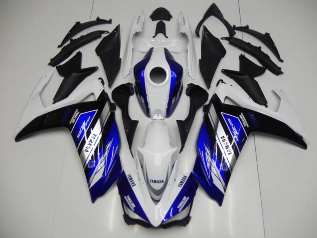 2015-2022 Blue White Yamaha YZF R3 Motorcycle Fairing Canada