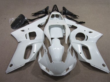 ABS 1998-2002 White Yamaha YZF R6 Motorcycle Replacement Fairings Canada