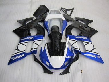 ABS 1998-2002 Blue White Black Yamaha YZF R6 Motorbike Fairings Canada