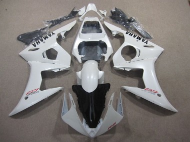 ABS 2003-2005 White Yamaha YZF R6 Bike Fairing Canada