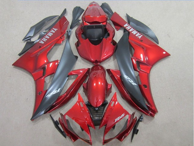 ABS 2006-2007 Red Yamaha YZF R6 Motorbike Fairing Canada ABS 2006-2007 Red Yamaha YZF R6 Motorbike Fairing Canada