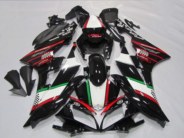 ABS 2006-2007 Black Red Green Yamaha YZF R6 Motorbike Fairings Canada ABS 2006-2007 Black Red Green Yamaha YZF R6 Motorbike Fairings Canada