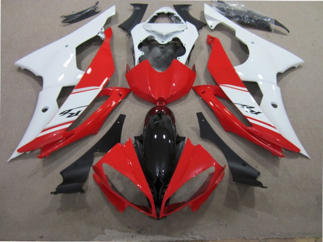 ABS 2008-2016 Red White Black Yamaha YZF R6 Motorcycle Fairing Kit Canada ABS 2008-2016 Red White Black Yamaha YZF R6 Motorcycle Fairing Kit Canada