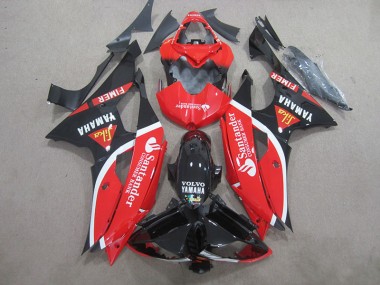 ABS 2008-2016 Black Red White Santander Yamaha YZF R6 Bike Fairings Canada