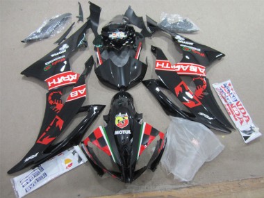 ABS 2008-2016 Black White Motul Yamaha YZF R6 Motorbike Fairing Canada