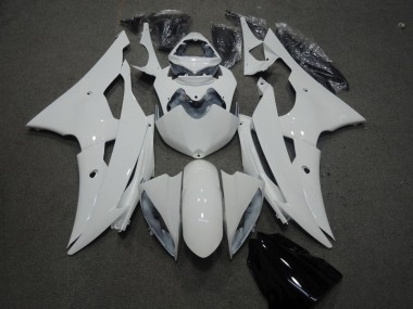 ABS 2008-2016 White Yamaha YZF R6 Motorcyle Fairings Canada