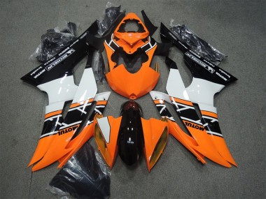 ABS 2008-2016 Orange Black Motul Yamaha YZF R6 Motor Fairings Canada